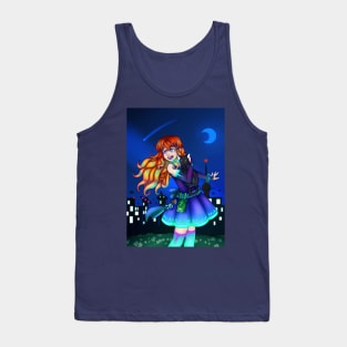 Cute Sci-Fi Girl Tank Top